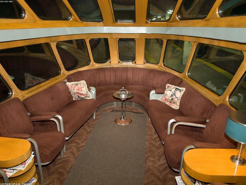 Night train cabin