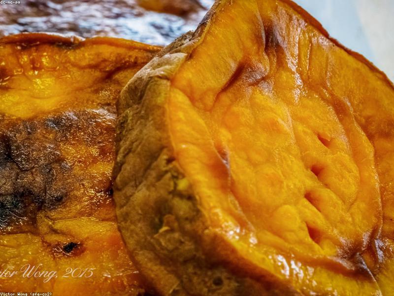 Roasted sweet potato